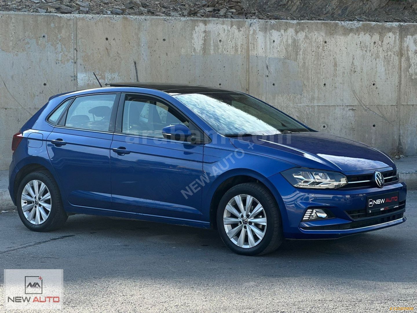 2020 VW POLO 1.0TSİ DSG HİGHLİNE ( CAMTAVAN ) 610 KM'DE