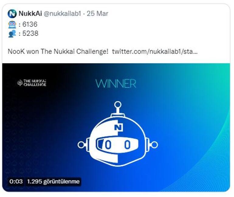 Yapay zekâ NooKtan görülmemiş başarı: 8 briç şampiyonunu yendi