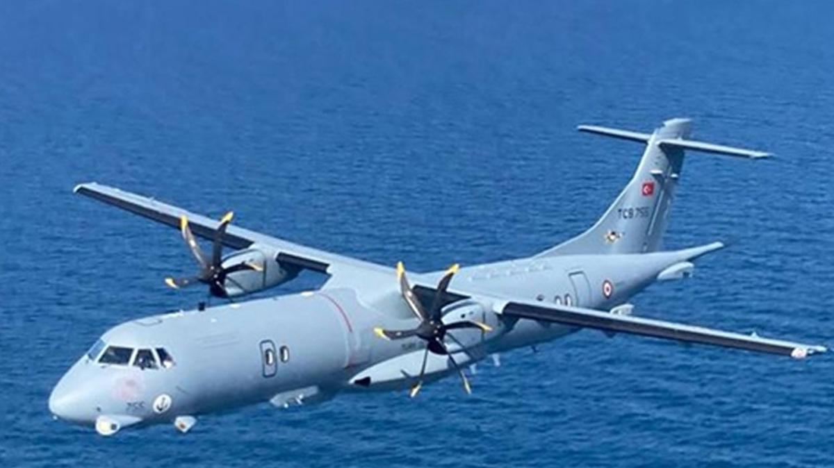 Beşinci deniz karakol uçağı da Deniz Kuvvetleri Komutanlığına teslim edildi