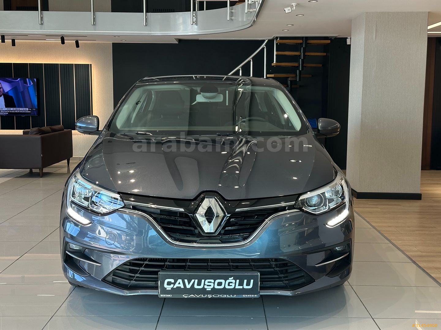 ÇAVUŞOĞLU 2024 RENAULT MEGANE 1.3 TCE TOUCH G. GÖRÜŞ BOYASIZ %20