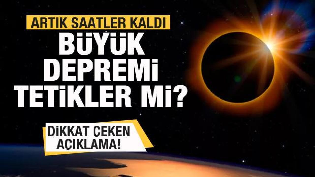 Güneş tutulması büyük depremi tetikler mi? Saatler kala uzman isimden açıklama!