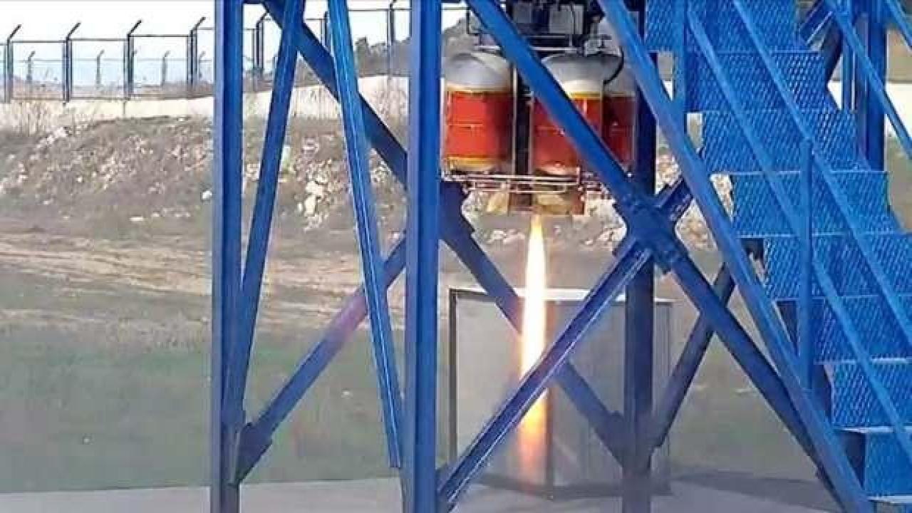 Milli Hibrit İtki Sistemi'nde ateşleme testi başarıyla yapıldı