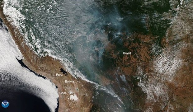 NASA uzaydan çektiği görüntüler korkuttu: İşte yayınladığı fotoğraflar!