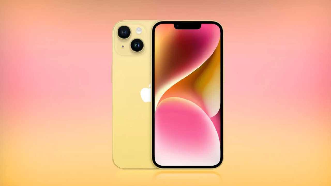 Sarı renkli yeni iPhone 14